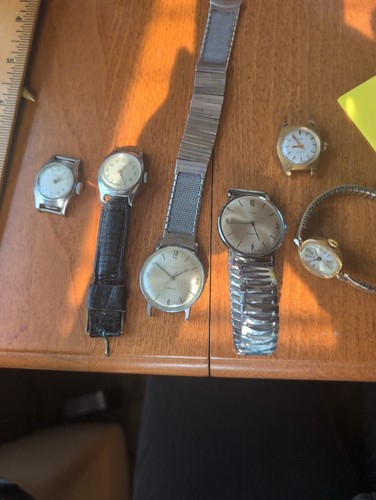 Lot old timex watches - 6,