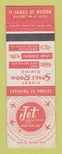 Matchbook Cover - Jet Restaurant Hamilton ON Space Room WEAR