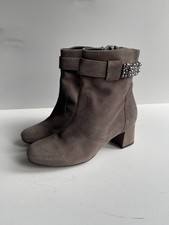 ARA grey suede ankle boots