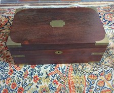 RARE ANTIQUE BRASS BOUND