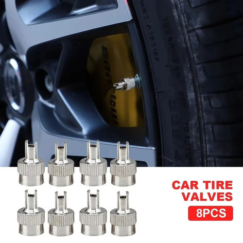 Schrader valve caps - 8x,