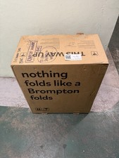 Brompton Folding Bike Box - Used In Good Condition