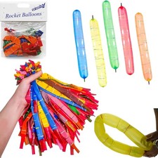 Multicolor Long Latex Rocket