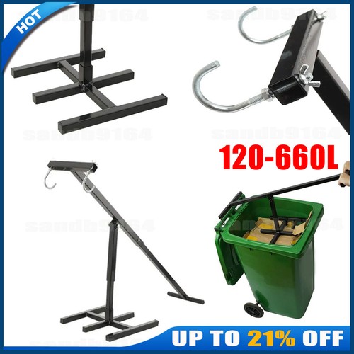 Wheelie bin compactor - wheelie, manual