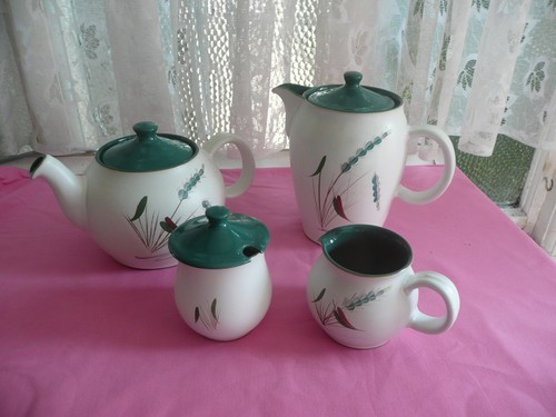 Denby coffee pot teapot sugar - coffee,