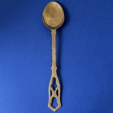 Oversized brass spoon, 17"