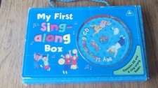 my first sing along box early learning cd and 4 books 