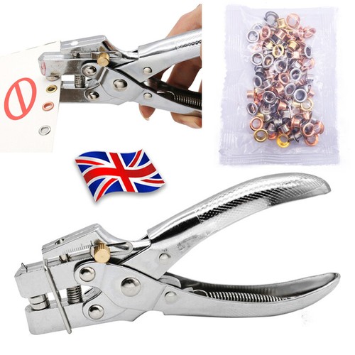 Eyelet pliers kit 100 - 100, metal
