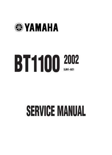 Yamaha bt1100 bulldog - bt1100,