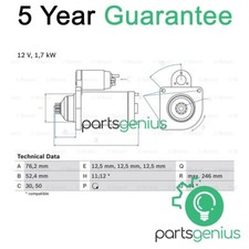 Genius Starter Motor Fits VW