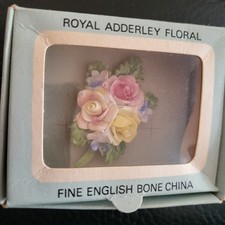 Bone China Handmade Brooch