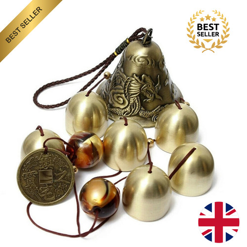 Large copper bells hanging - copper,