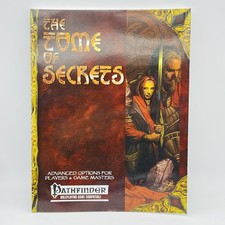 Tome of Secrets Advanced Options for Players + Game Masters Pathfinder RPG Book