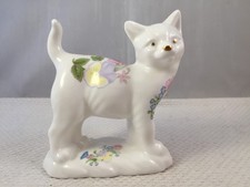 Aynsley 'Wild Tudor' bone china Cat / Kitten Ornament