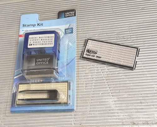 United office rubber - stamp, kit