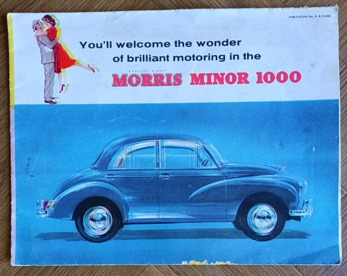 Morris minor 1000 - 1000, sales