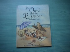 THE OWL AND THE PUSSYCAT by EDWARD LEAR H/BACK 1977 1ST THUS EDIT ILLUST
