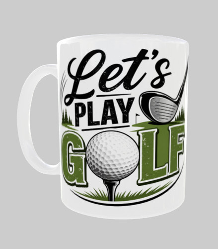 Let play golf mug funny - mug,