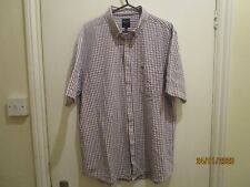 James Pringle Check Shirt Mens Large Excellent Condition Golf Casual 100% Cotton