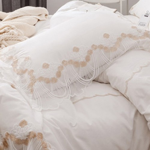 Lace cotton pillowcase - 1x,