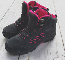 Gelert Horizon Mid WP 00 Womens Charcoal Pink Waterproof Hiking Boots Size 6