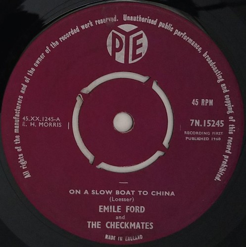 Emile ford the checkmates - ford, on