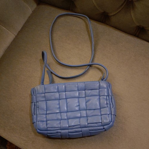 Zara blue faux - zara, leather