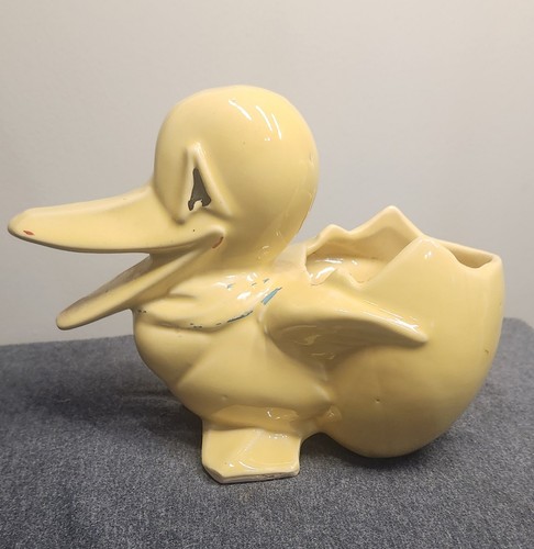 Vintage mccoy pottery yellow - pottery,