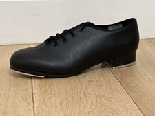 BLOCH Kids Black Leather Tap Shoes Size 8 1/2 excellent condition,hardly used