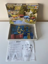 faller camping set plastic model kit scae ho model railway.