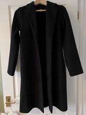 A Black Zara Coat. Size S.