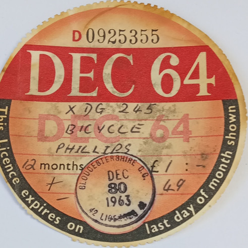 Vintage vehicle excise - vehicle,