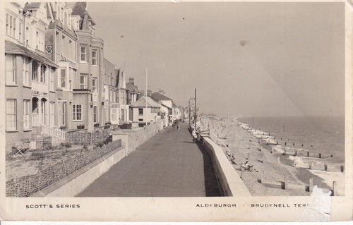 Aldeburgh suffolk real photo - aldeburgh,