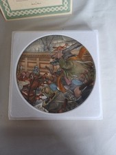 Wedgewood Wind In The Willows Bone China Collectors Plate The Four Heroes