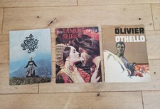 Vintage film movie programmes - film,