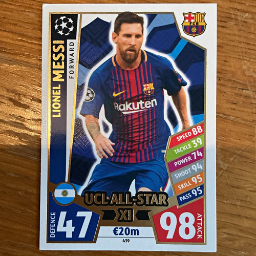 Topps 2017 match attax - topps, 2017-18