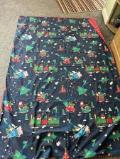 Christmas childs single reversible duvet cover.