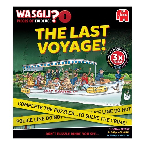 Wasgij pieces evidence the - pieces, of