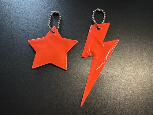 Vis reflective keyring - x,