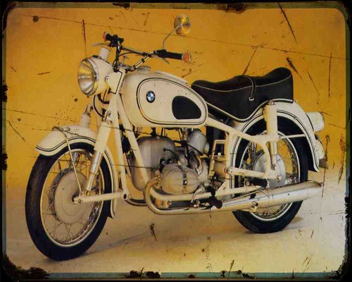 Bmw r69s metal sign - r69s, a4