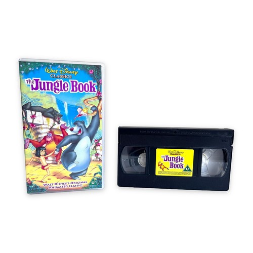 Disney the jungle book vhs - jungle,