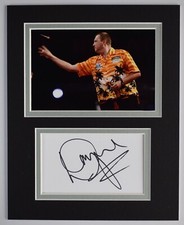 Wayne Mardle Signed Autograph 10x8 photo display Darts Sport Champion COA AFTAL