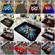 WWE Wrestling 3D Anti-Slip Rugs Boys Bedroom Living Room Decor Carpets Mats Gift