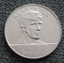 ESSO ENGLAND & EVERTON 1970 WORLD CUP COIN - ALAN BALL