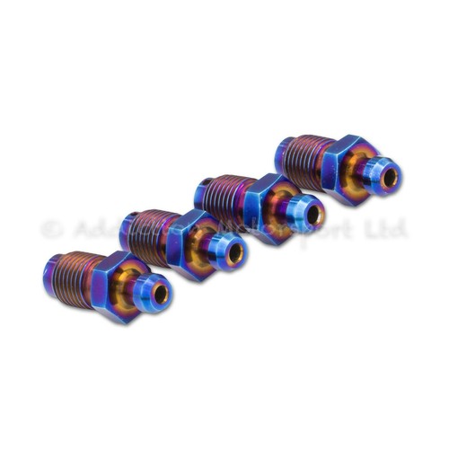 Titanium bleed nipple - 4x,