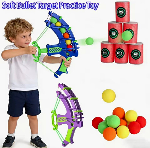 Soft ball shot crossbow toy - shot,