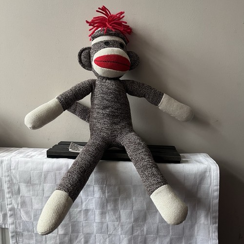 Schylling sock monkey - sock,
