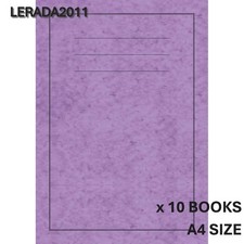 10 x A4 Exercise Books Lined