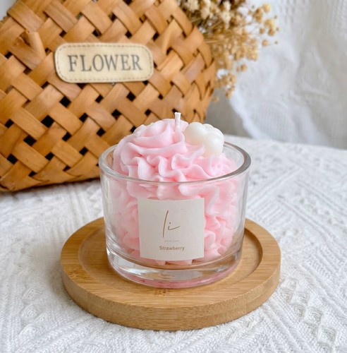 Pink strawbery decorative - ,