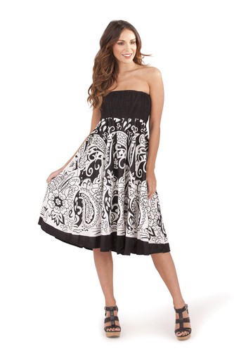 Summer dress ladies - summer, cotton